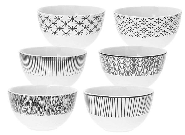 Soul Müslischalen 14cm Porzellan - 6 Stück